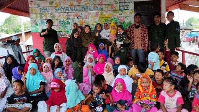 Edukasi sama Anak-Anak Desa Blang Cot Rubek